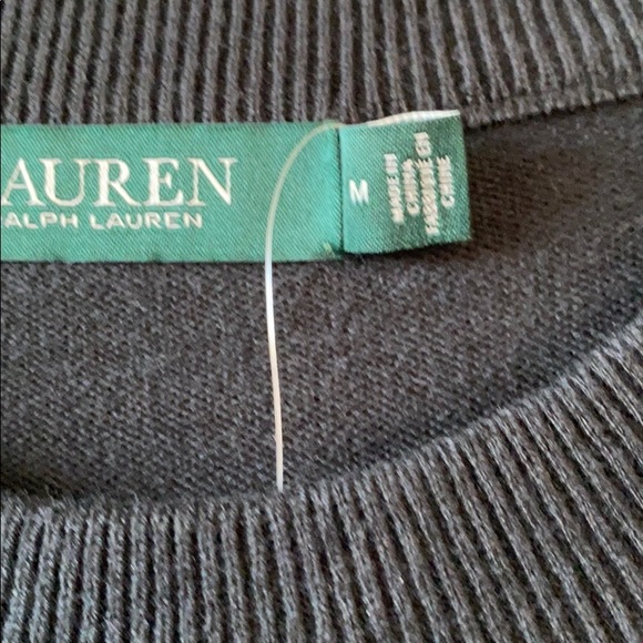 Women’s black RL sweater b - Picture 2 of 4